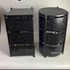 3-Tier Metal Fruit & Vegetable Storage Rack β Kitchen Organizer Basket
