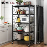 Installation Free Folding Kitchen Rack
