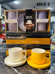 Ceramic cup and Saucer set