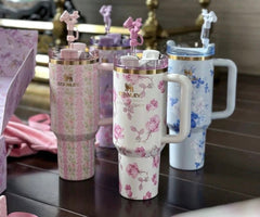 Stanley Love Shack Tumbler With Straw Cover And Gift Box Packing